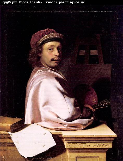 MIERIS, Frans van, the Elder The Artist as Virtuoso at his Easel
